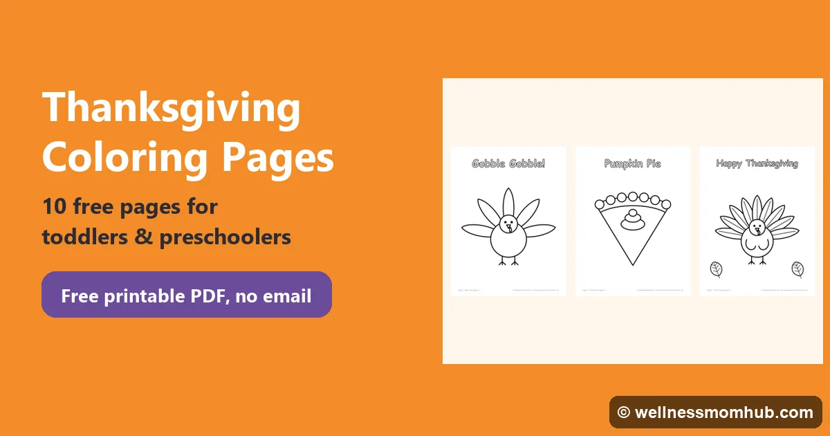 Thanksgiving coloring pages for kids: free printable turkey, pumpkin pie and fancy turkey pages
